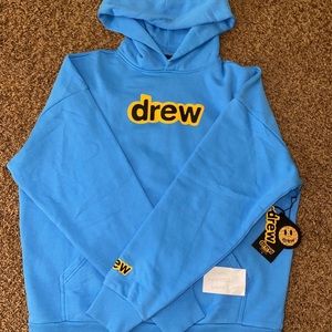 Drew House Secret Hoodie (sky blue size M)